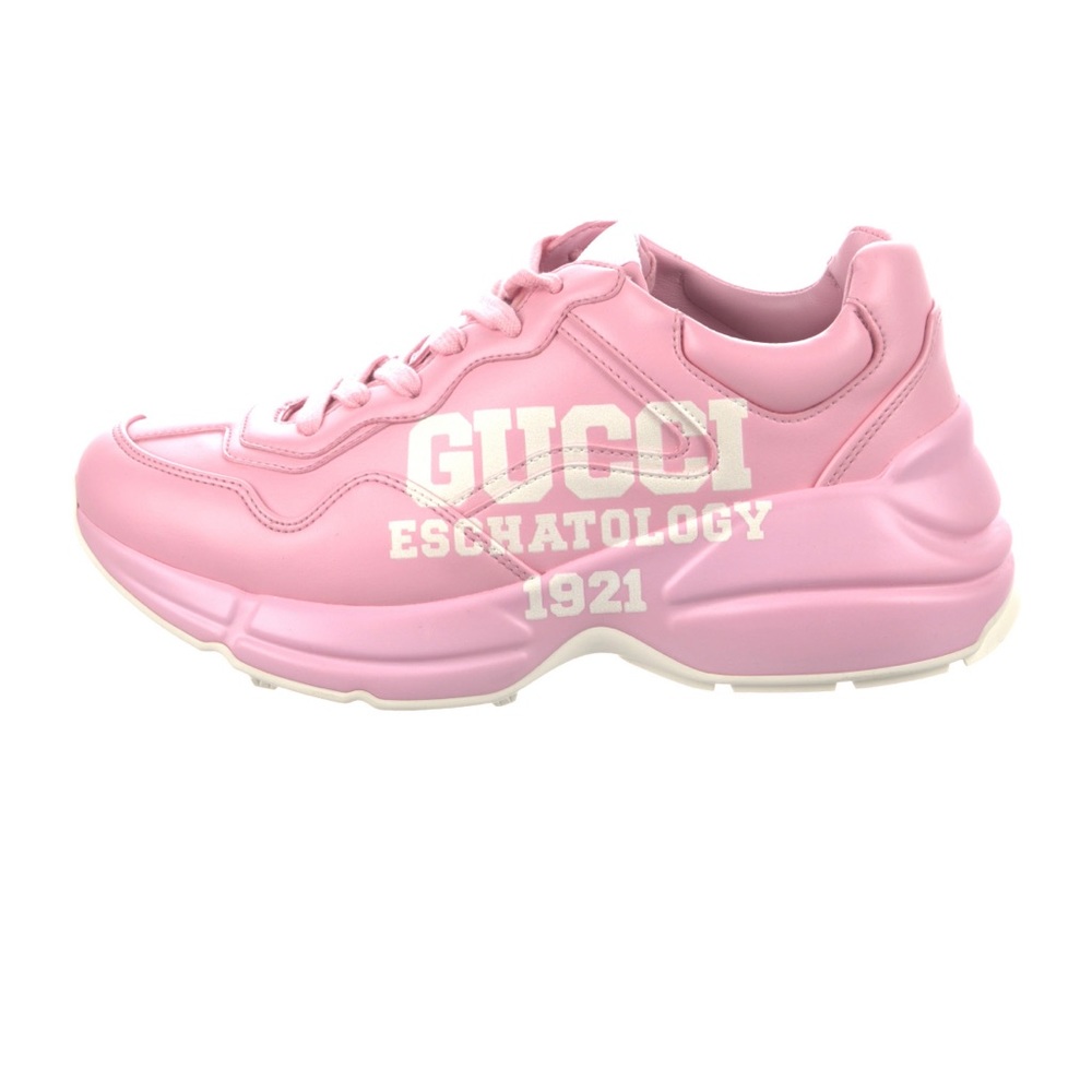 Gucci Rhyton Graphic Sneakers In Pink